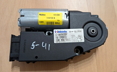 Eos schiebedach motor - vw,